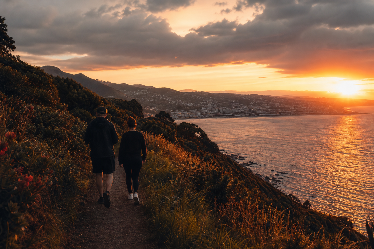 Coastal trail walk organised by Dynankle